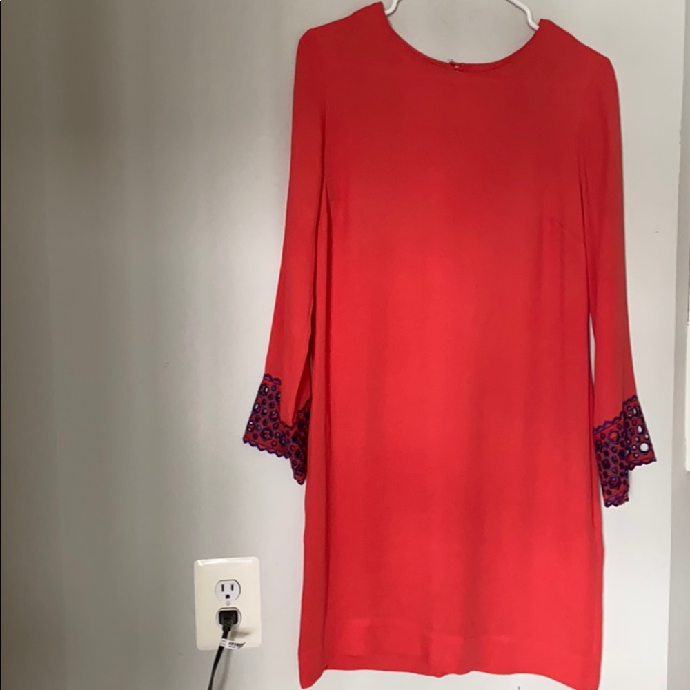 Sandro Paris Lace Detail Dress